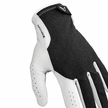 Gloves Callaway X-Spann Mens Golf Glove 2019 MLH White/Black S - 3