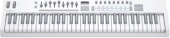 Pagrindinė klaviatūra Novation Launchkey 61 MK4 Pagrindinė klaviatūra White - 6