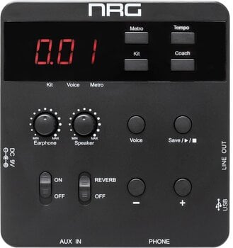 Batterie électronique NRG EDK-50 LightUp Black Batterie électronique - 18