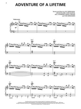 Noty Hal Leonard Coldplay Sheet Music Collection Noty - 3