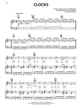 Noty Hal Leonard Coldplay Sheet Music Collection Noty - 4