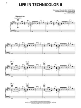 Noty Hal Leonard Coldplay Sheet Music Collection Noty - 5
