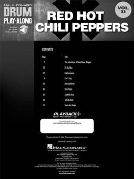 Natos Hal Leonard Red Hot Chili Peppers Natos - 2