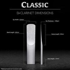 Clarinet Reed Legere Classic Eb EBC2.50 Clarinet Reed - 1