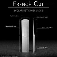 Klarinet reed Legere French Cut Bb BBF2.75 Klarinet reed - 1
