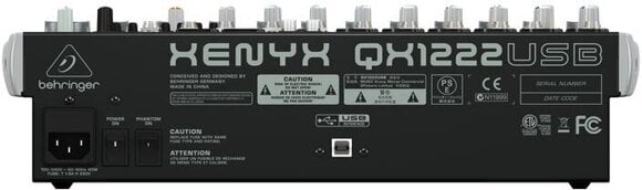 Mikser analogowy Behringer XENYX QX1222USB Basic SET Mikser analogowy - 3