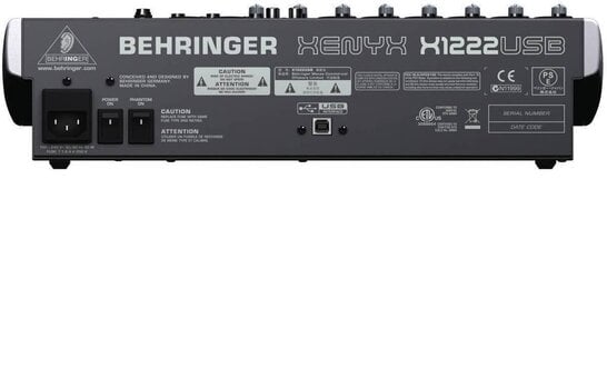 Analogni mix pult Behringer XENYX X 1222 USB Basic SET Analogni mix pult - 3