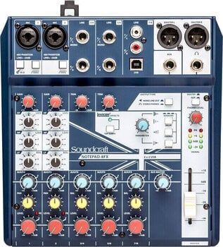 Analogni mix pult Soundcraft Notepad-8FX Basic SET Analogni mix pult - 3