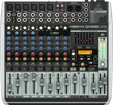Mikser analogowy Behringer XENYX QX1222USB Basic SET Mikser analogowy - 4