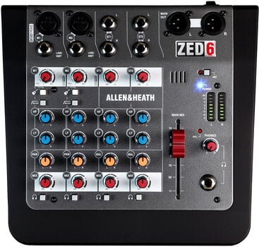 Table de mixage analogique Allen & Heath ZED-6 Basic SET Table de mixage analogique - 2