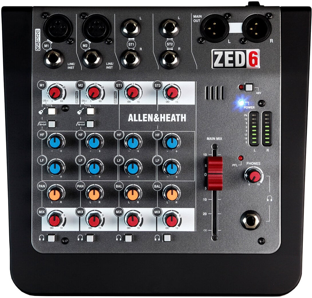 EQ canaux microphoniques