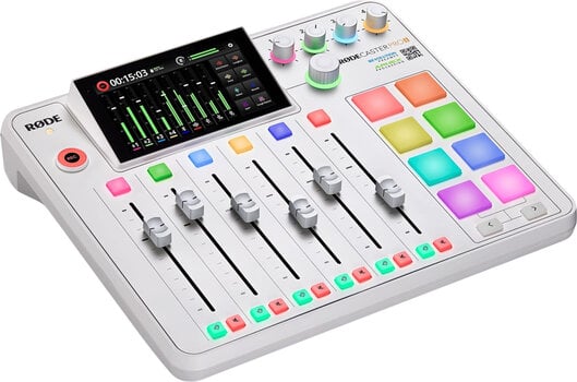 Mikser podcastów Rode RODECaster Pro II WH Basic SET White Mikser podcastów - 3