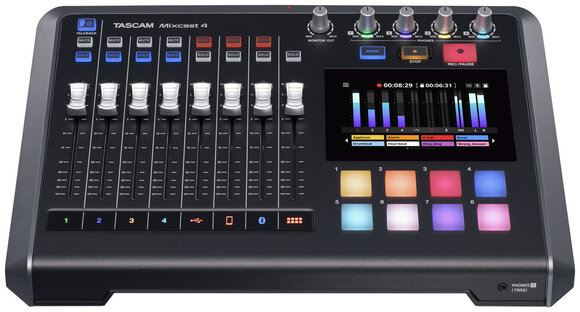 Podcast mix pultovi Tascam MIXCAST4 Basic SET Podcast mix pultovi - 2