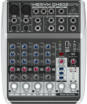 Mikser analogowy Behringer Xenyx QX602MP3 Basic SET Mikser analogowy - 2