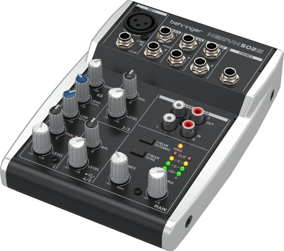 EQ canaux microphoniques