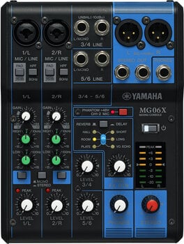 Table de mixage analogique Yamaha MG06X Basic SET Table de mixage analogique - 2