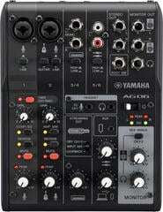 Mikser analogowy Yamaha AG06 MK2 BK Basic SET Mikser analogowy - 1