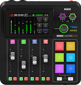 Tables de mixage podcast Rode RODECaster Duo Basic SET Black Tables de mixage podcast - 2