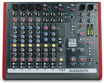 Table de mixage analogique Allen & Heath ZED-10FX Basic SET Table de mixage analogique - 2