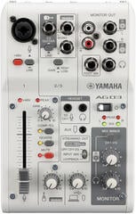 Аналоговий мікшер Yamaha AG03 MK2 WH Basic SET Аналоговий мікшер - 1