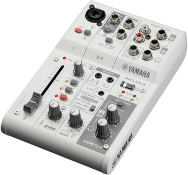 Analogni mix pult Yamaha AG03 MK2 WH Basic SET Analogni mix pult - 3