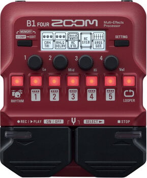 Basszusgitár multieffekt Zoom B1 Four Basic SET Basszusgitár multieffekt - 2