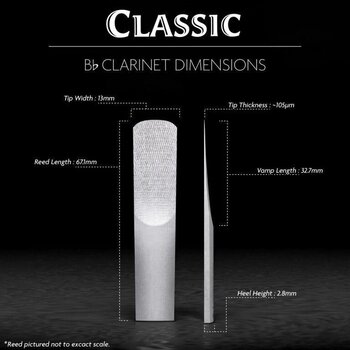 Alto Saxophone Reed Legere Classic AS3.00 Alto Saxophone Reed - 2