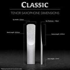 Tenor Saxophone Reed Legere French Cut TS3.00 Tenor Saxophone Reed - 1