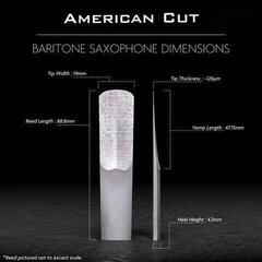 Тръстикова пластинка за баритон саксофон Legere American Cut BSA3.25 Тръстикова пластинка за баритон саксофон - 1
