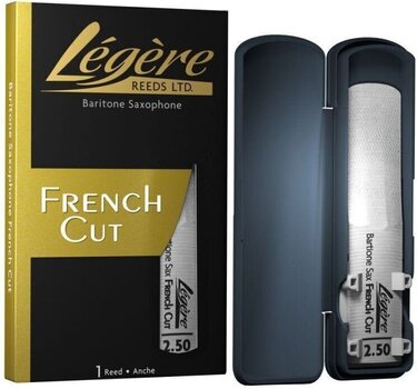 Barytone Saxophone Reed Legere French Cut BSF2.50 Barytone Saxophone Reed - 2