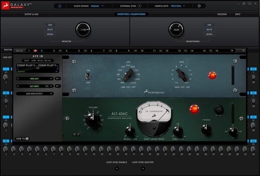 Thunderbolt Audio Interface Antelope Audio Galaxy 64 Synergy Core Thunderbolt Audio Interface - 12