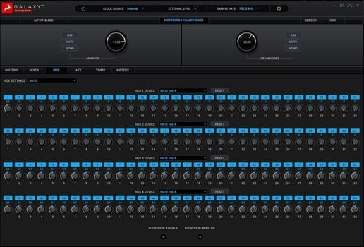 Thunderbolt Audio Interface Antelope Audio Galaxy 64 Synergy Core Thunderbolt Audio Interface - 13