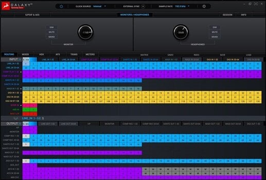 Thunderbolt Audio Interface Antelope Audio Galaxy 64 Synergy Core Thunderbolt Audio Interface - 15