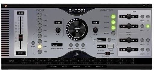 Monitor selector / kontroler Antelope Audio Satori Gen2 + R4S Monitor selector / kontroler - 5