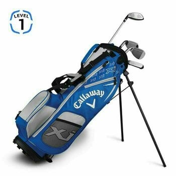 Zestaw golfowy Callaway XJ1 4-piece Junior Set Left Hand Blue - 2