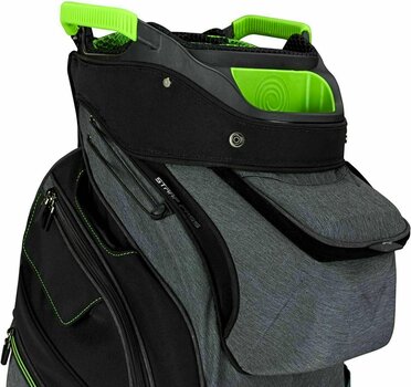 Borsa da golf Cart Bag Callaway Org 14 Titanium/Black/Green Cart Bag 2019 - 3