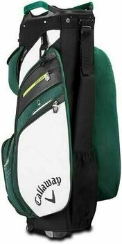 Golftas Callaway Org 14 White/Hunter Green/Neon Yellow Cart Bag 2019 - 3