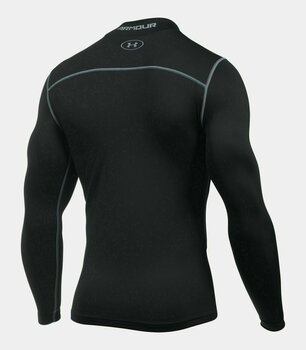 Thermo ondergoed Under Armour ColdGear Compression Mock Black/Steel S - 3