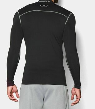 Thermo ondergoed Under Armour ColdGear Compression Mock Black/Steel S - 5