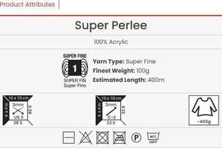 Filati per maglieria Yarn Art Super Perlee 854 Filati per maglieria - 2