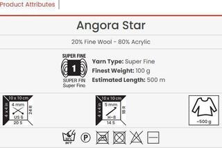 Pletacia priadza Yarn Art Angora Star 514 Pletacia priadza - 1