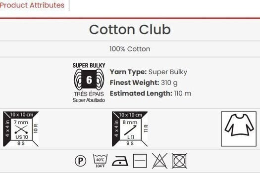 Neulelanka Yarn Art Cotton Club 7362 Neulelanka - 3
