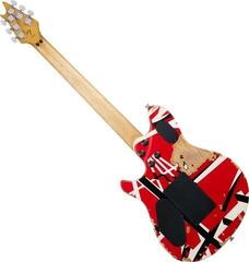 Elektrische gitaar EVH Wolfgang Special Striped Series EB Red/Black/White Aged Elektrische gitaar - 1