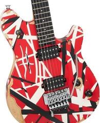 Elektrische gitaar EVH Wolfgang Special Striped Series EB Red/Black/White Aged Elektrische gitaar - 2