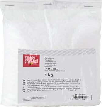 Küünalde tootmine Knorr Prandell 218298246 Pelleted Wax 1 kg White - 2