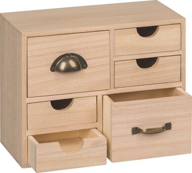 Materjal Knorr Prandell 218735251 Puidust karp Natural 220×95×177 1 - 2