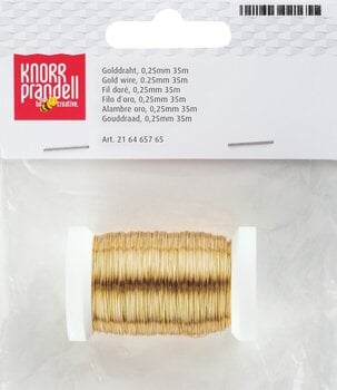 Materiál Knorr Prandell 216465765 Dráty Gold Ø 25 mm × 35 m 1 - 2