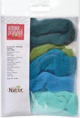 Matériau Knorr Prandell 212506305 Feutre Azur, Medium Blue, Turquoise, Petrol, Green 50 g 1 - 1
