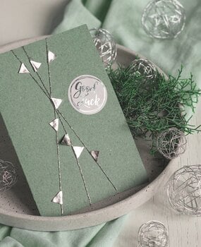 Materiaal Heyda 203584520 Decoratieve tape Silver Effect Mix 1 - 3