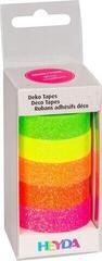 Materiál Heyda 203584536 Dekoratívna páska Glitter Neon Neon Rainbow 5 - 1